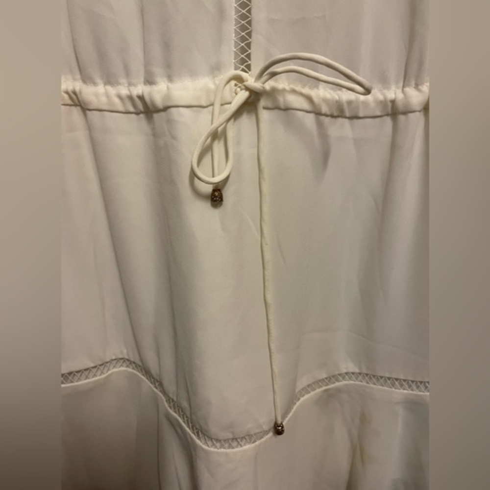 Heartloom Long Sleeve White Mini Dress - size xsmall - Picture 4 of 9